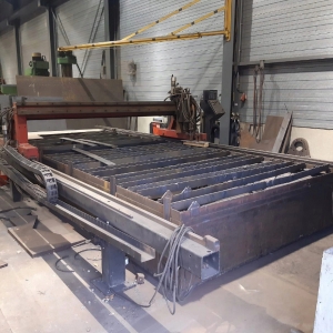 Wycinarka wypalarka STAKO plazma+gaz 6x2,5 m CNC